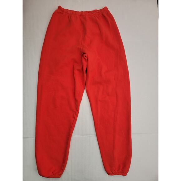 Joah Brown French Oversized Sweatpants Jogger S/M Red Hot Sauce - Picture 9 of 11